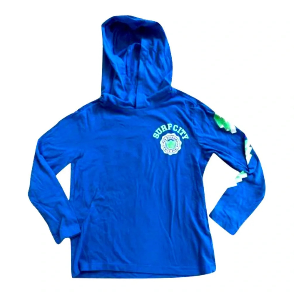 Hooded tee boys size 6